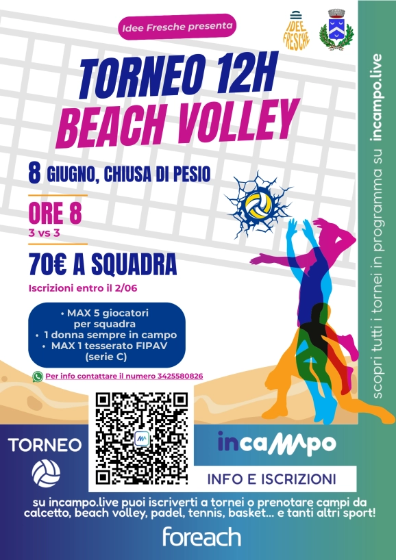 Torneo di beach volley