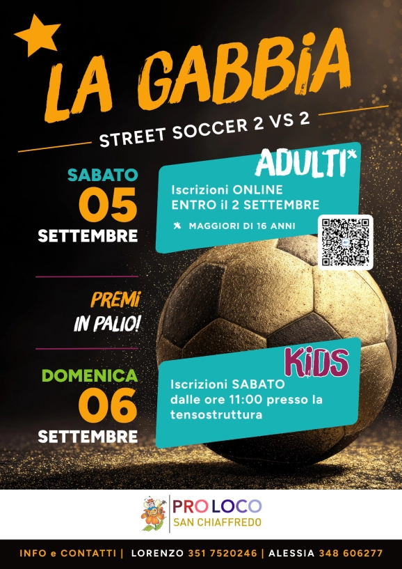 La gabbia - Street soccer 2vs2