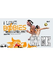 I LOVE BOOBIES 2x2 MIX