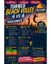 Torneo Beach Volley 4 vs 4 – FESTIONA BEACH 2026