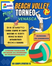 Torneo di Beach Volley a Venasca